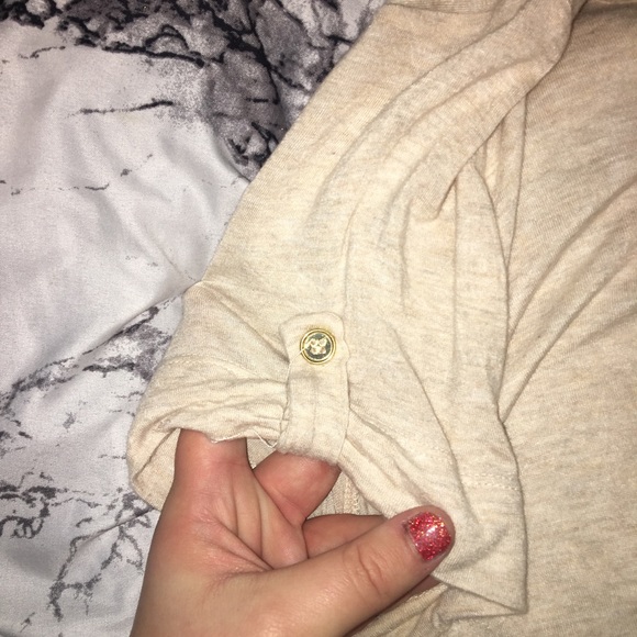 Tan short sleeve shirt - Picture 6 of 7